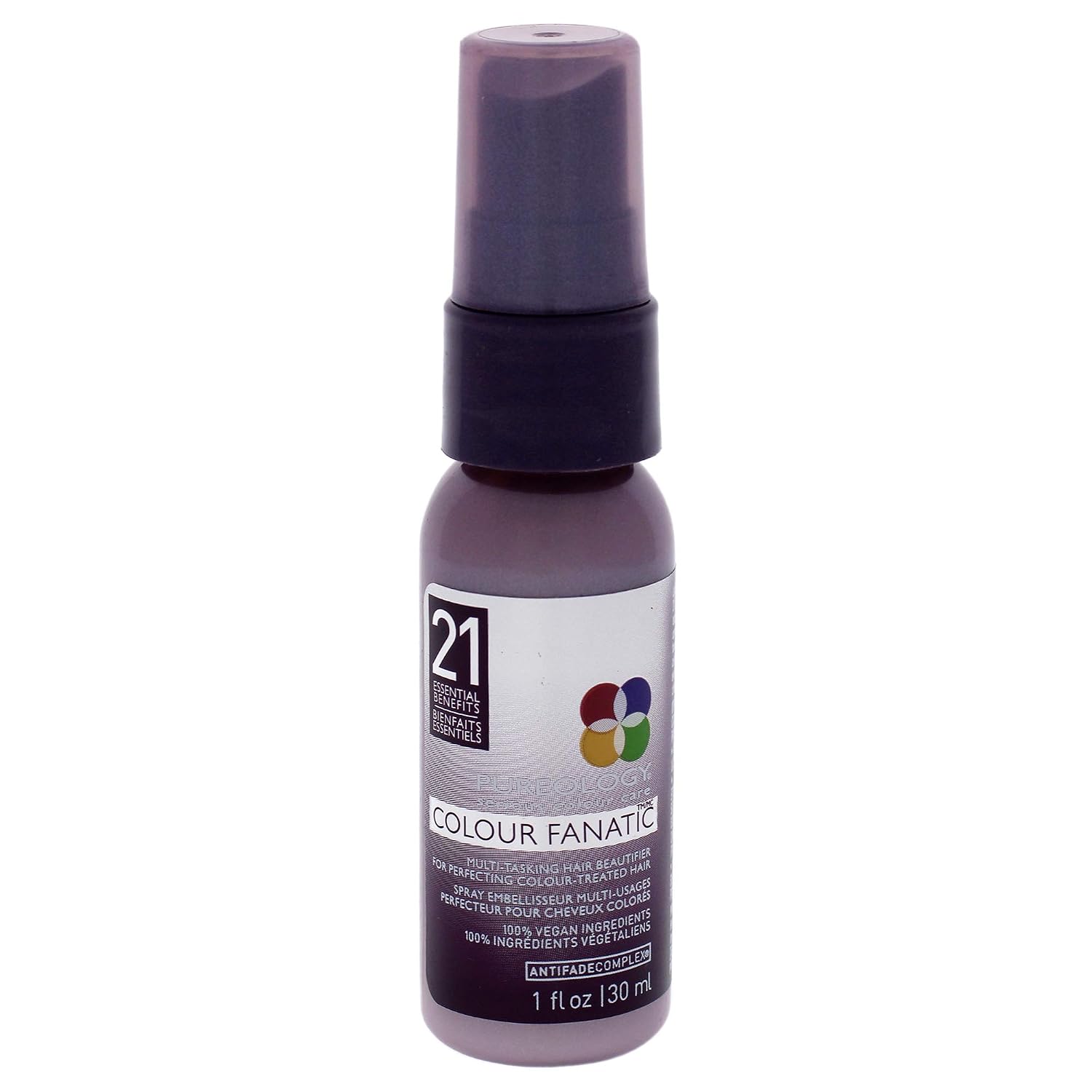 Pureology Colour Fanatic Leave-in Conditioner Hair Treatment Detangling Spray | Protects Hair Color From Fading | Heat Protectant | Vegan