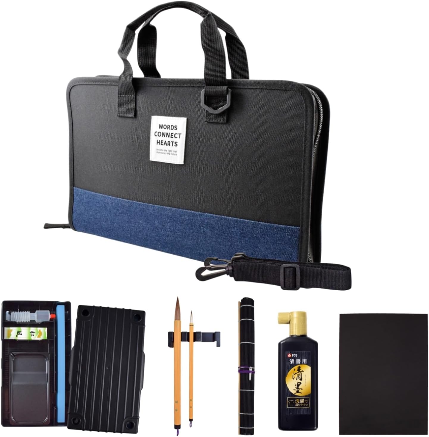 サクラクレパス 書道セット 習字セット 小学生 軽量 コンパクト JZ-A2#49