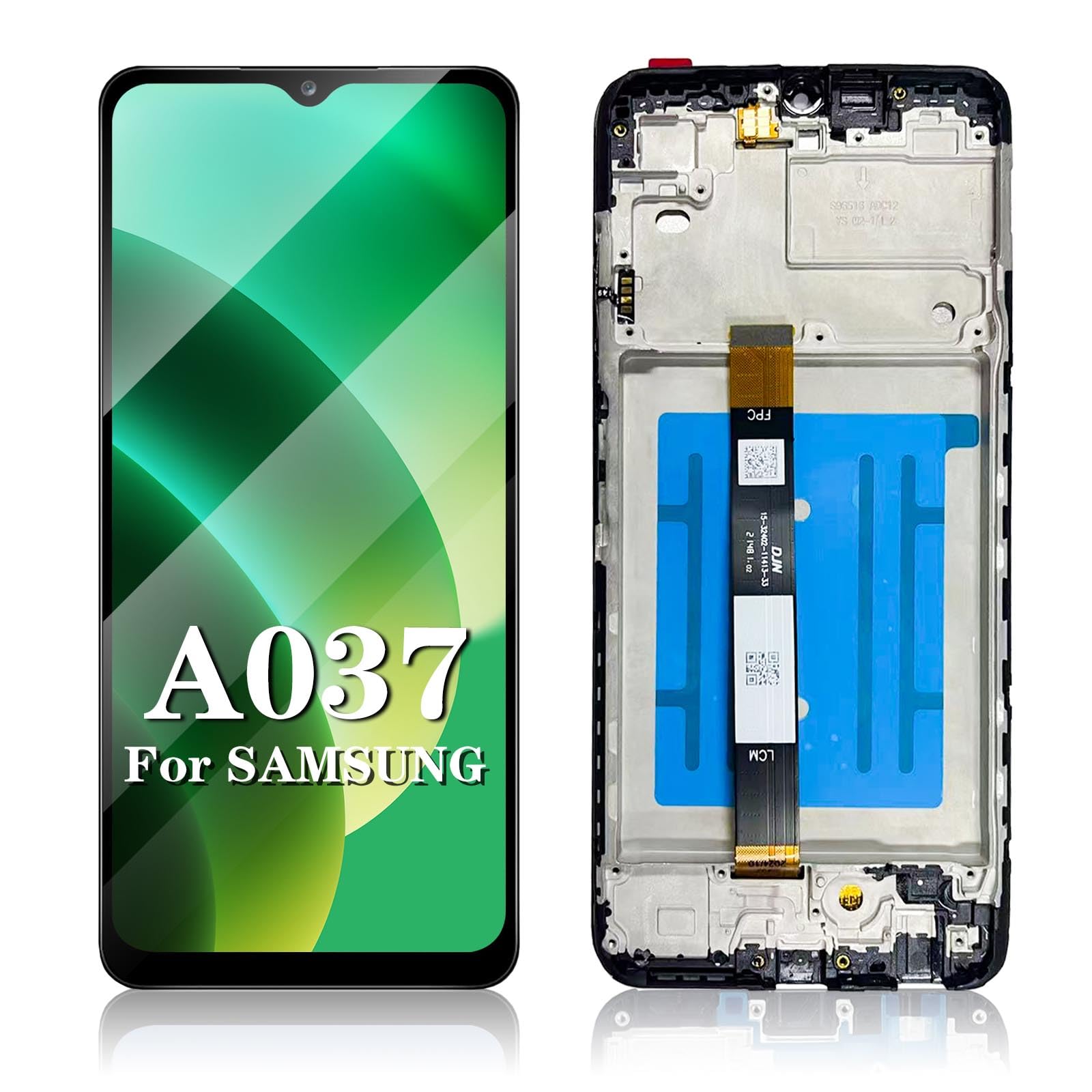 LMQ for Samsung Galaxy A03s Screen Replacement,with Frame, Wholesale for Samsung A03S A037u A037u1 6.5 inch LCD Display Touch Screen Digitizer