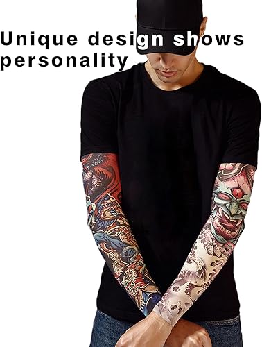 Miniatura 2 de AHXN Mangas de brazo de protección solar UV para hombres y mujeres-UPF 50+ deportes de compresión manga de enfriamiento-Único regalo de manga de