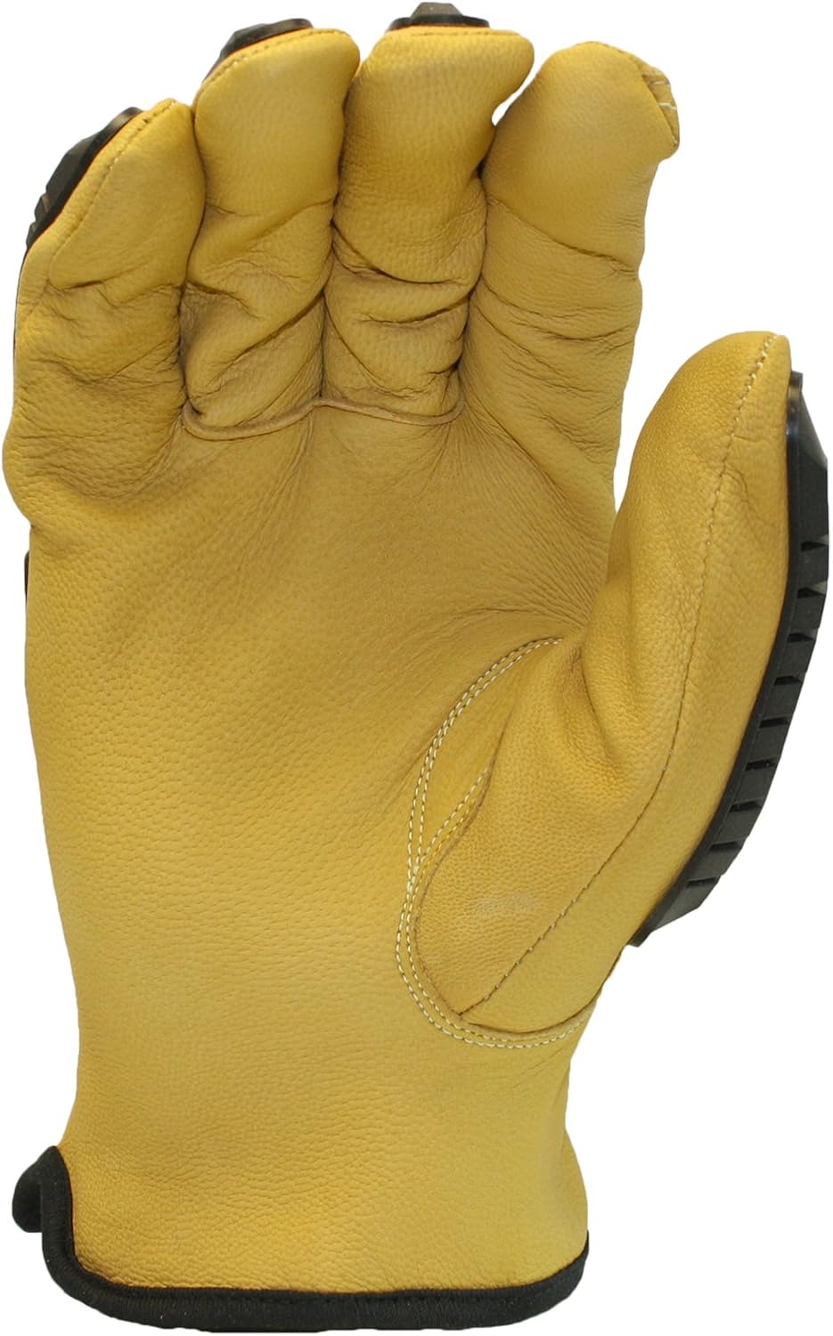 Railhead Heavy Duty Goat Skin Leather Work Gloves TPR Impact Protection ansi6 Waterproof Oil Resistant XS-5XL RH-GS