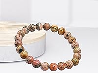 Vista 87 de Amazing Gemstone Pulsera de cristal para mujeres y hombres, pulsera de cristal curativo de protección, pulsera elástica con cuentas de piedras