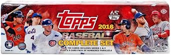 2016 Topps Baseball Complete Factory Set (HOBBY version, 700 Cards from Series 1 & 2 plus 5 bonus cards per set)