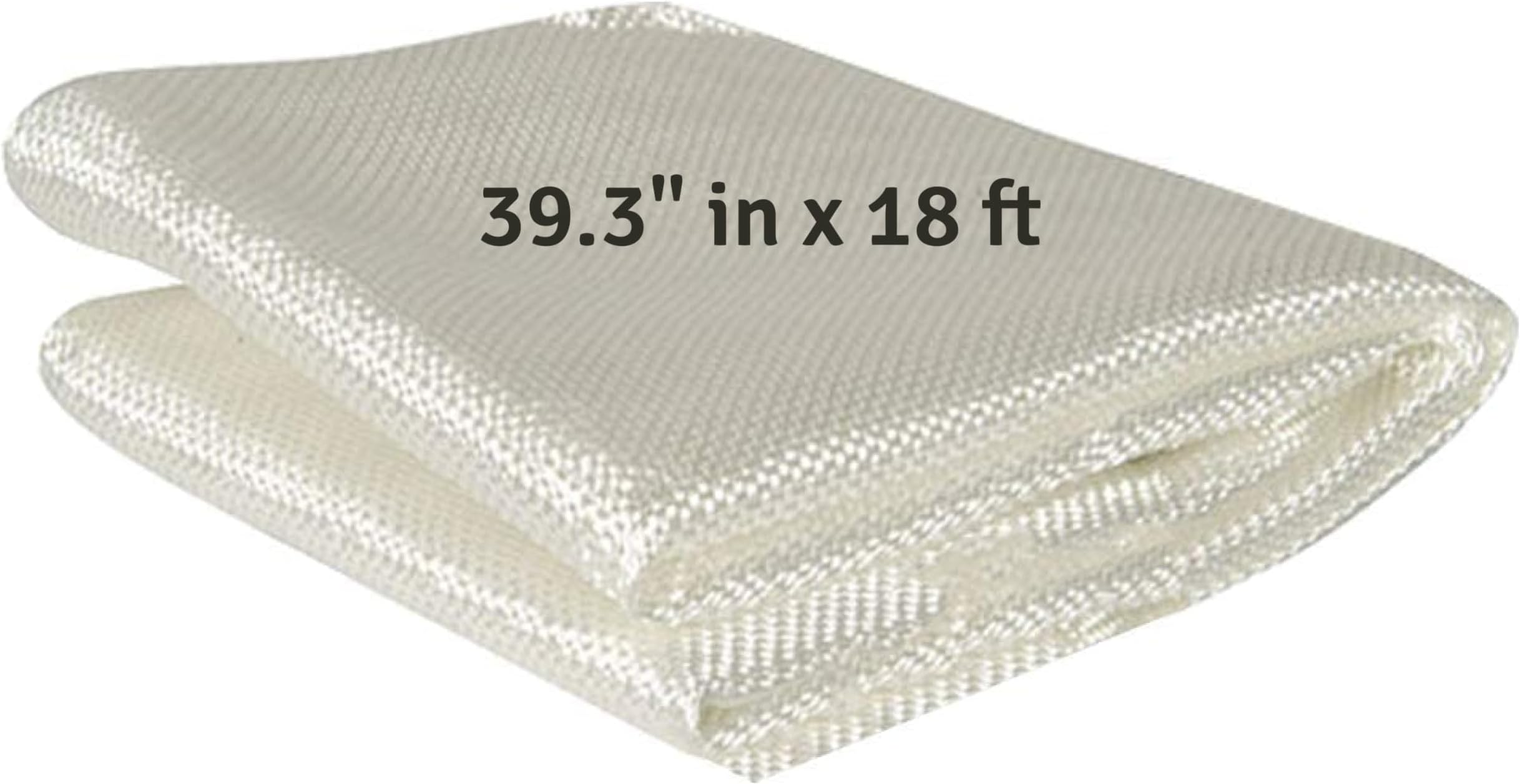 1 Pc Fiberglass Cloth - 6 Oz 39.3 Inches x 18 Feet / 6 Yd Long - E-Glass Plain Weave - Fiberglasses Cloth - Fiberglass Mat - Woven Fabric for Boat RC Plane Auto Car Surfboard Tub Pool Repair