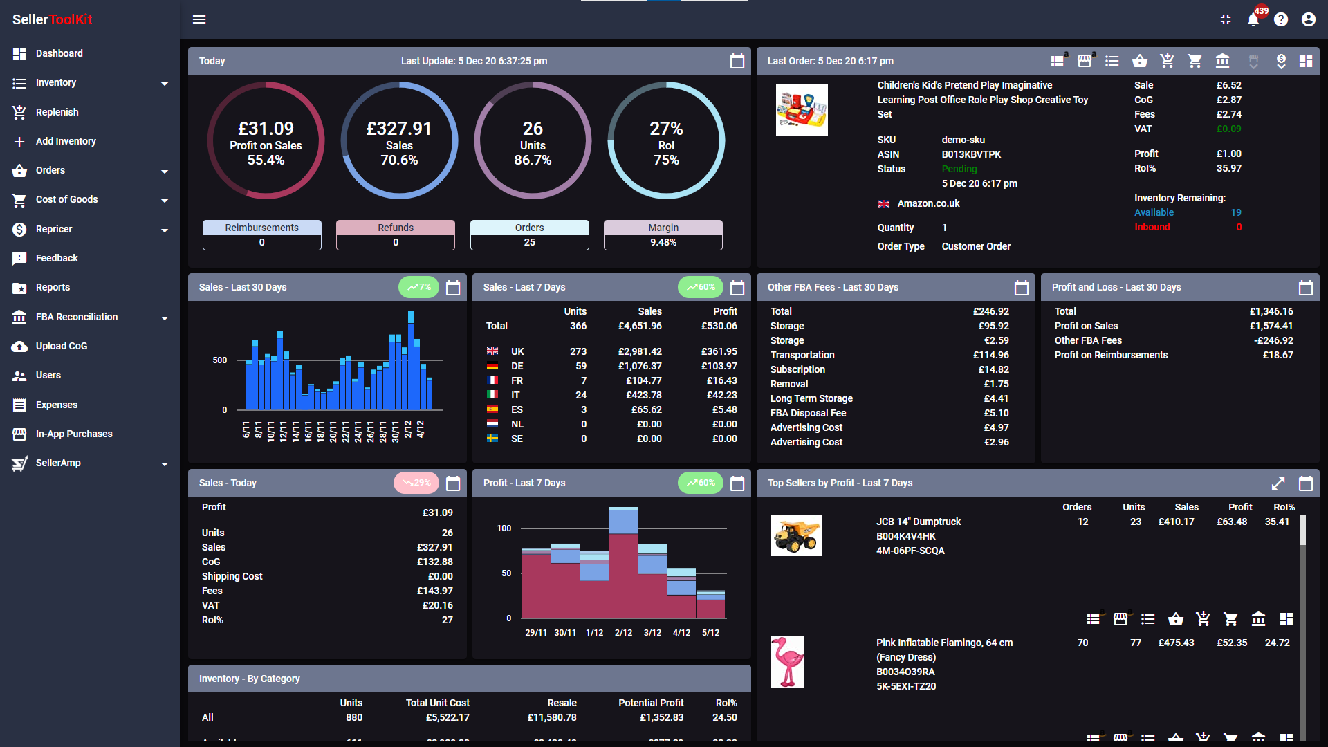 SellerToolKit - Amazon Selling Partner Appstore