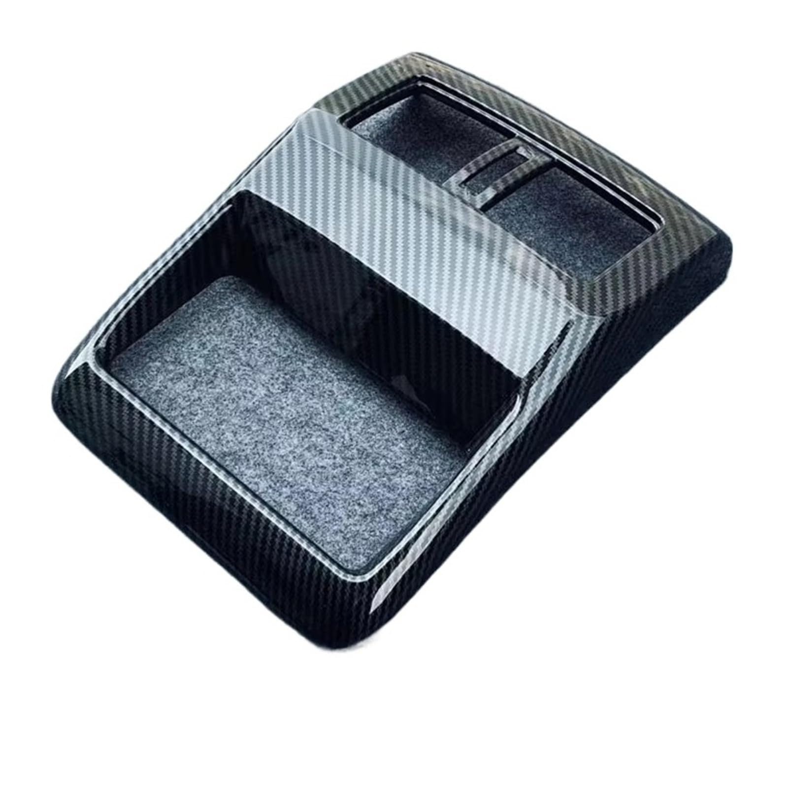 for Nissan for Qashqai for J12 2022-2024 Car Rear Air Conditioning Outlet Trim Cover Frame Decoration Sticker Interior Interior Trim Cover Panel(ABS Plastic 6)
