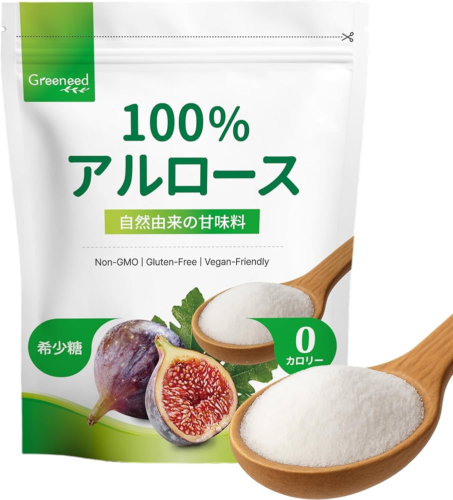 Dr .Plus アルロース １００％１ｋｇ✕４袋 楽天市場】【大容量1キロ】カズレーザーと学ぶ アルロース甘味料