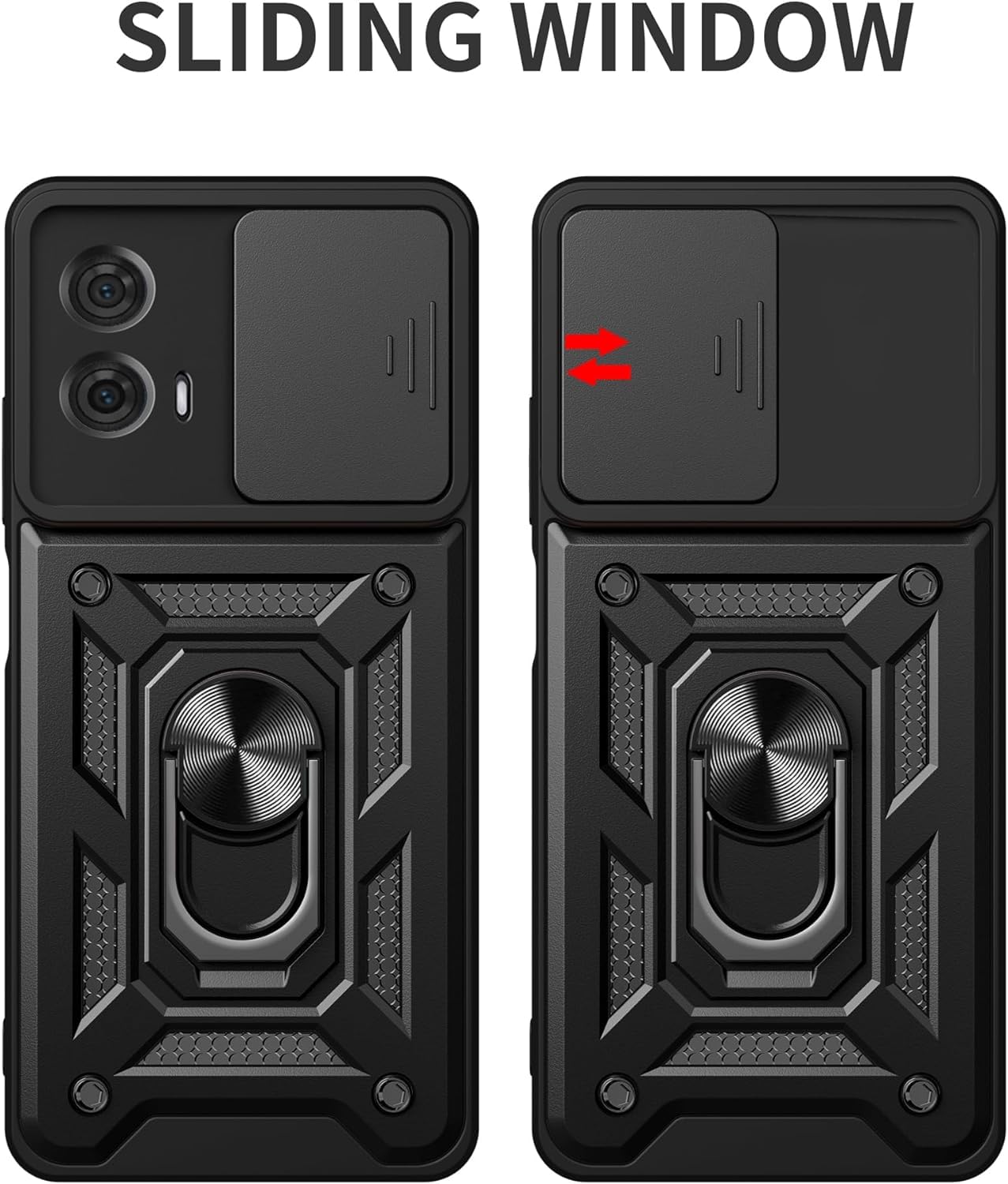 PIXFAB for Motorola Edge 50 Fusion 5G Case, Shockproof Case with Camera Lens Protection - Image 2