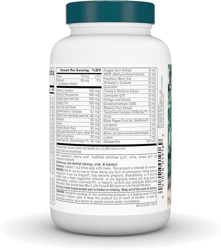 Miniatura 3 de Source Naturals Suplemento multivitamínico diario y multivitamínico para la salud inmune de las mujeres Life Force - 90 tabletas