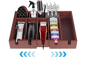 Wooden Barber Clipper Tray: The Essential Hair Clipper Organizer