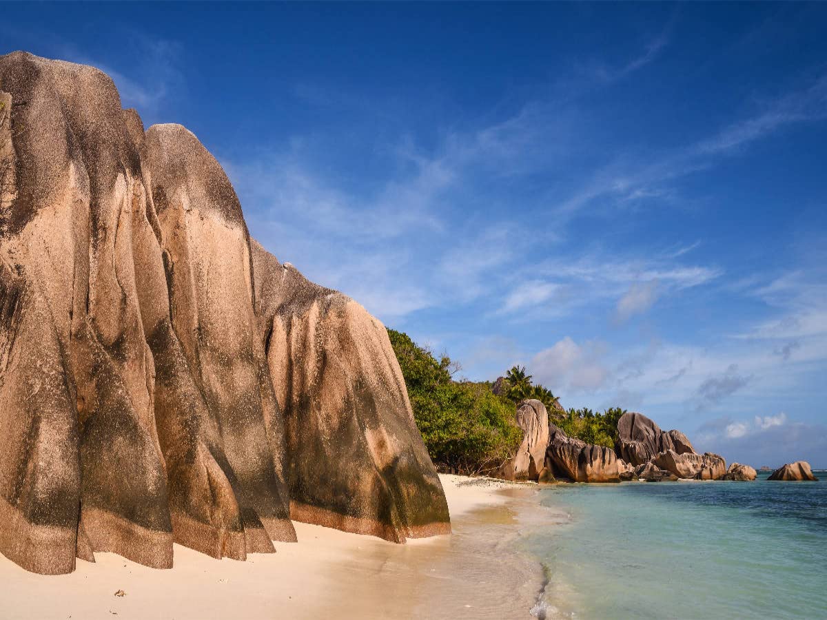 CALVENDO Puzzle Anse Source d'argent (La Digue) 1000 Pieces 64 x 48 cm from Peter Härlein
