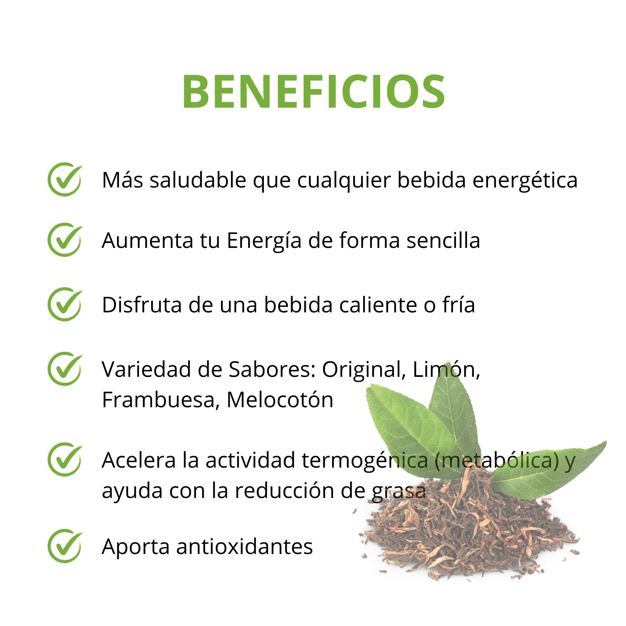 Te Quemagrasa con Hierbas Aromáticas Bebida Instantánea Baja en Calorías (Original, 102g)