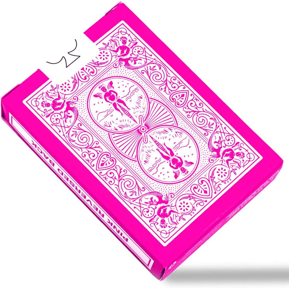 Magic Makers Pink Bicycle Playing Cards Deck
