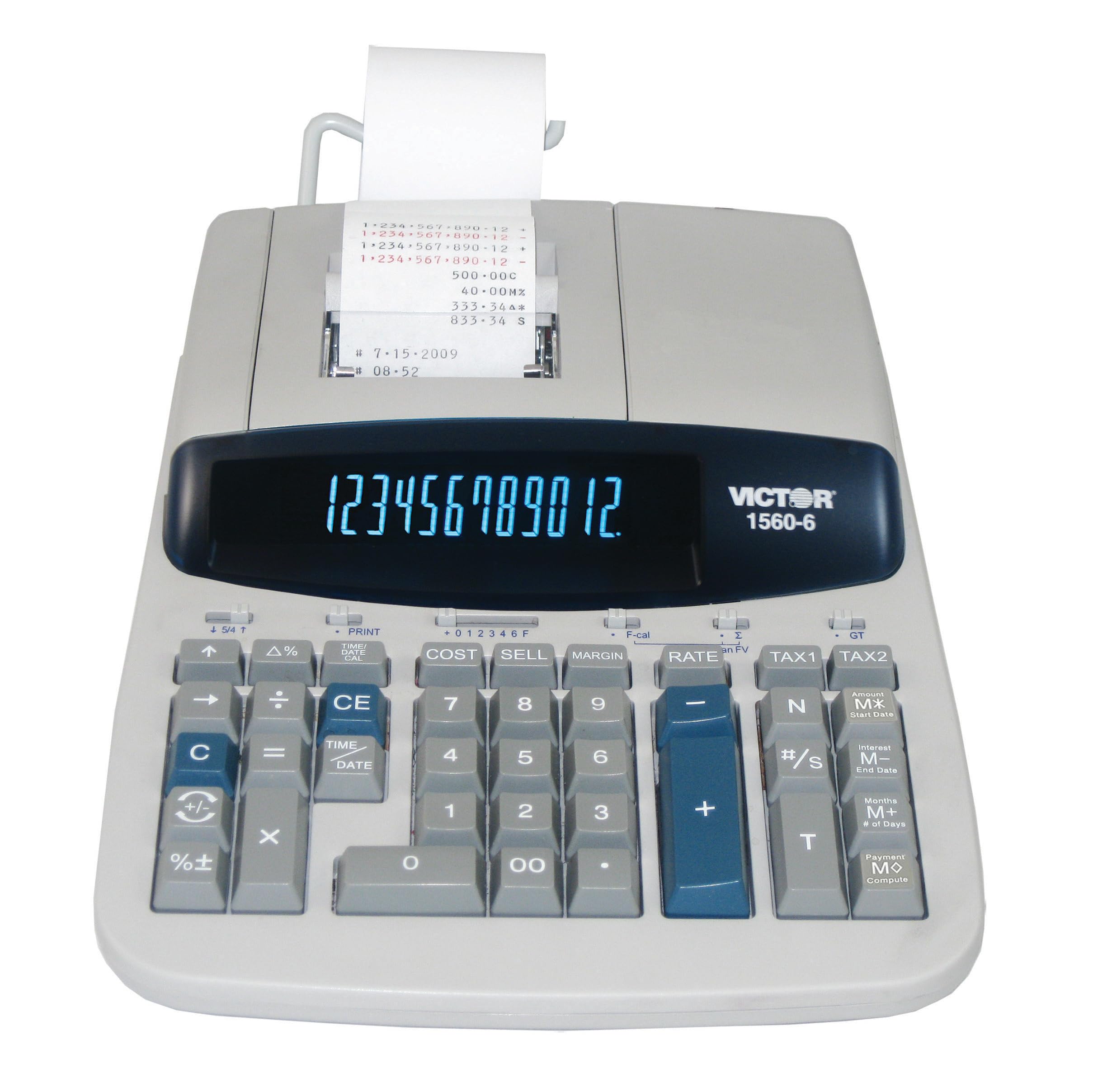 Amazon.com: Victor 1560-6 12 Digit Heavy Duty Commercial Printing