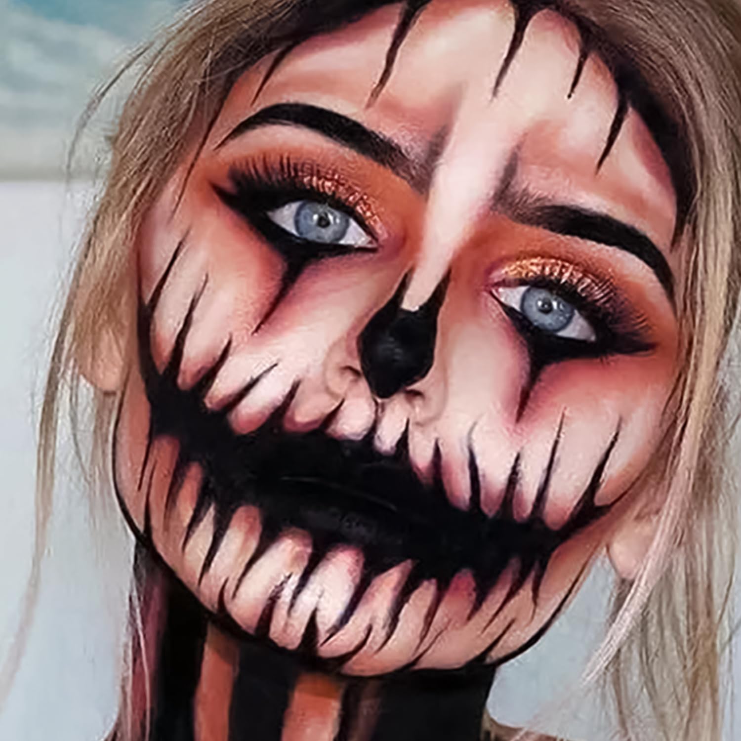 Halloween Mund Tattoo Aufkleber – Skull, Narben, Spinnen, Wasserfest, Set Für Erwachsene & Kinder, Gruselige Deko
