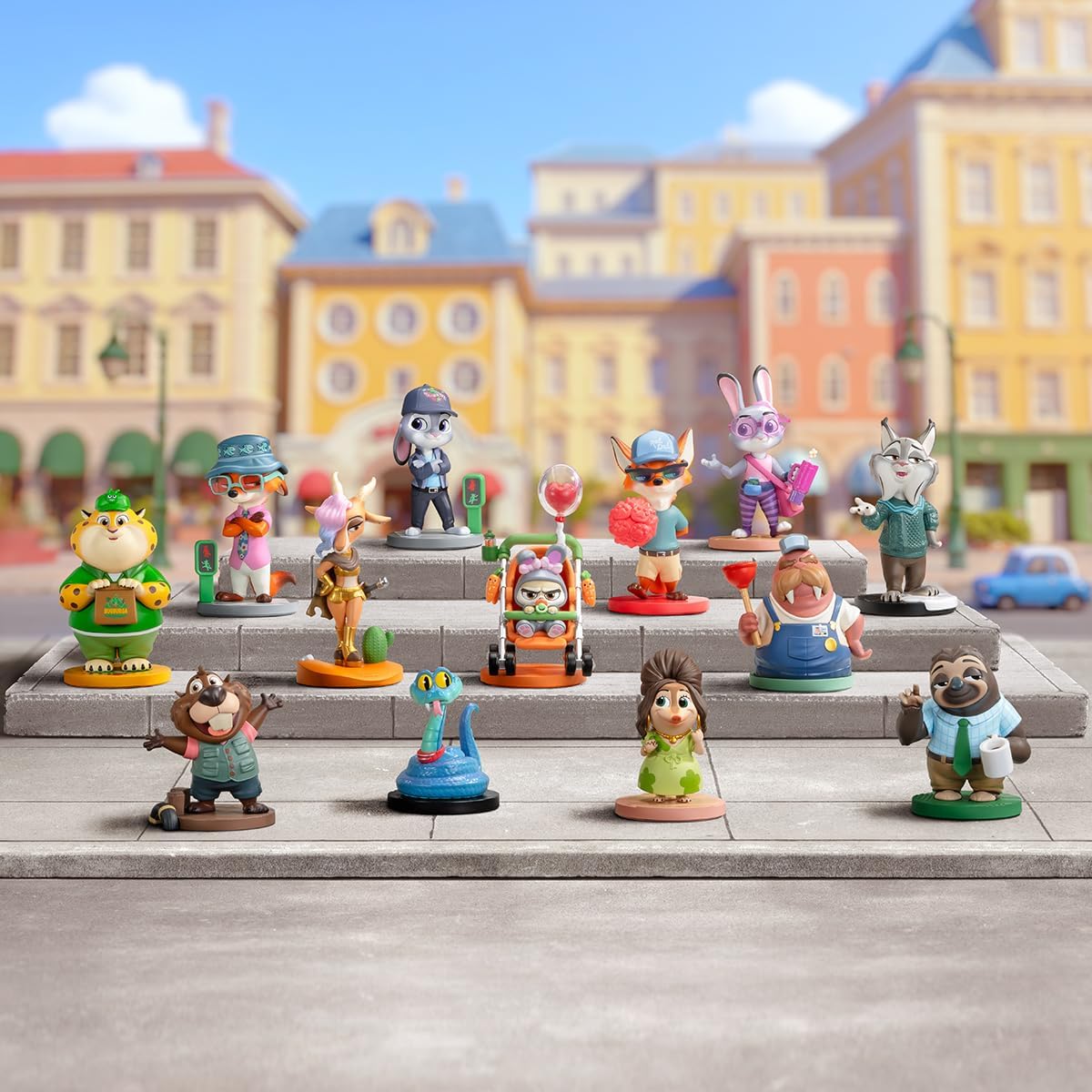 POP MART Disney Zootopia: Next Adventure Series Blind Box Figures, Collectible Toys Home Decorations, Holiday Birthday Gifts for Girls and Boys, Single Box