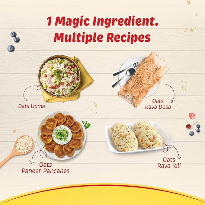 Saffola Avena Masala 100% Natural 400 g miniatura 5