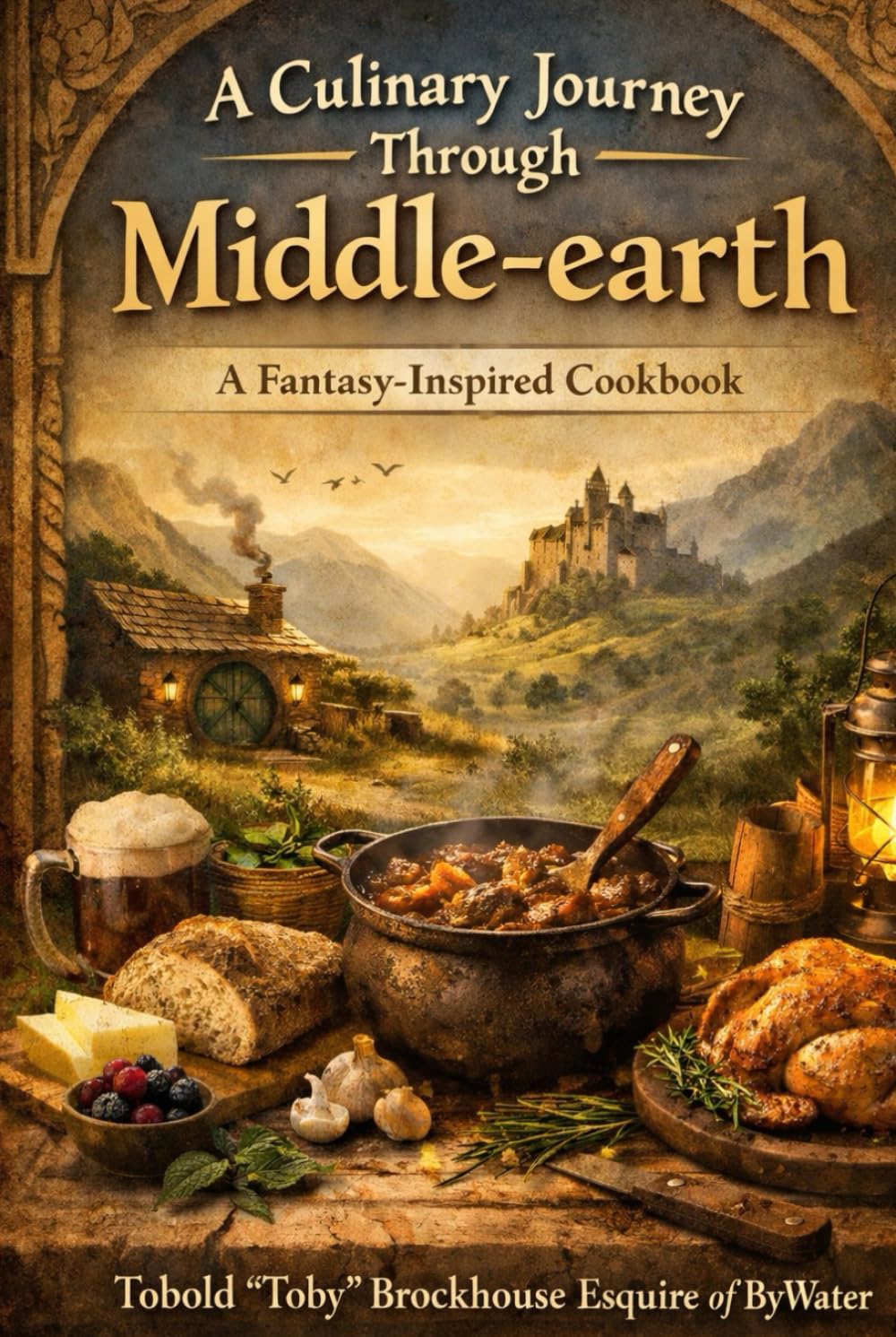 A Culinary Journey Through Middle-Earth: A Fantasy-Inspired Cookbook of Hobbit Meals, Elvish Delights & Dwarvish Feasts: Perfect for LOTR fans, ... dinners! (FIRE & SALT The Hearth Codices)