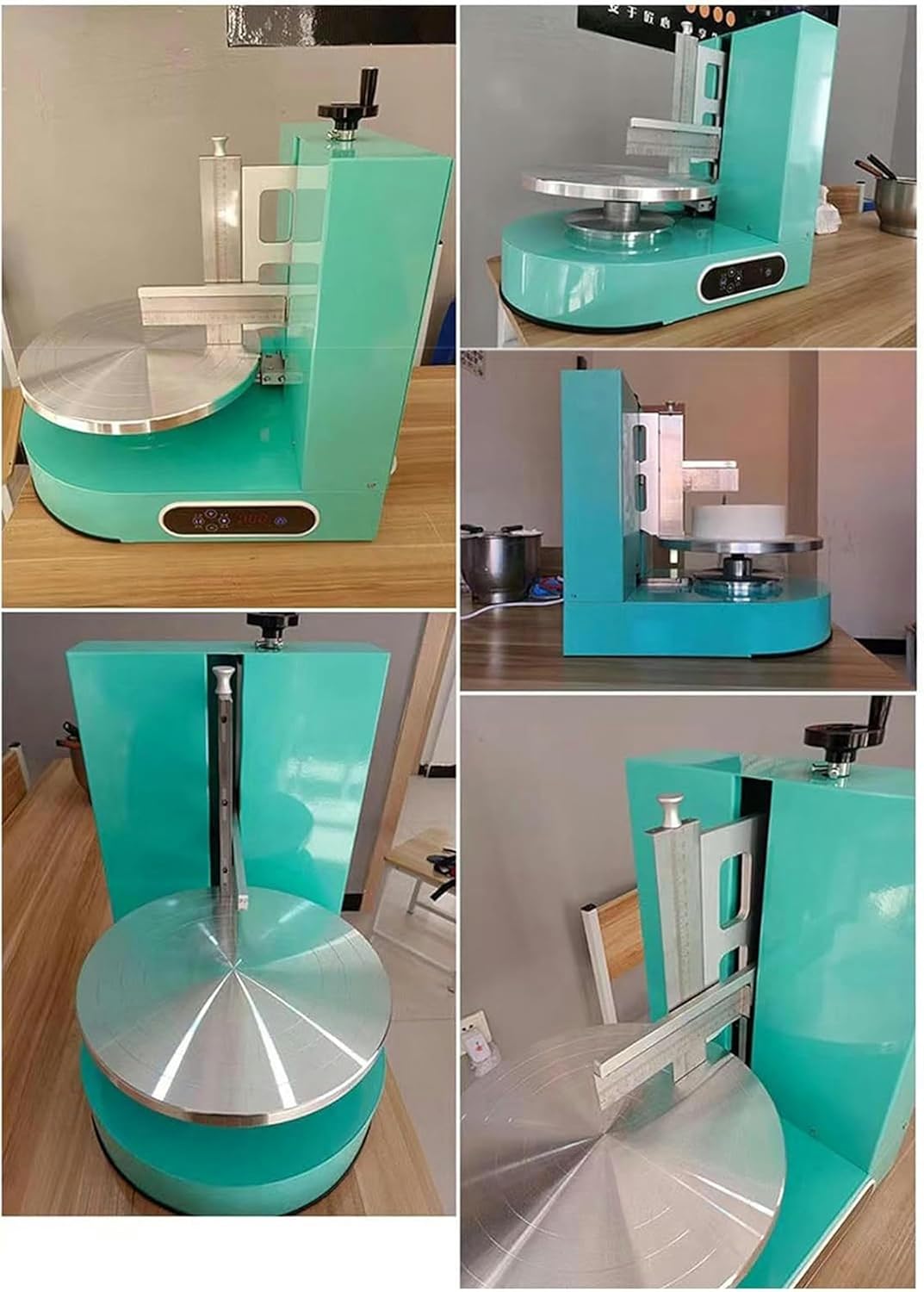 Cake Cream Automatic Coating Machine, Circular Cake Cream Coating and Filling Machine~/