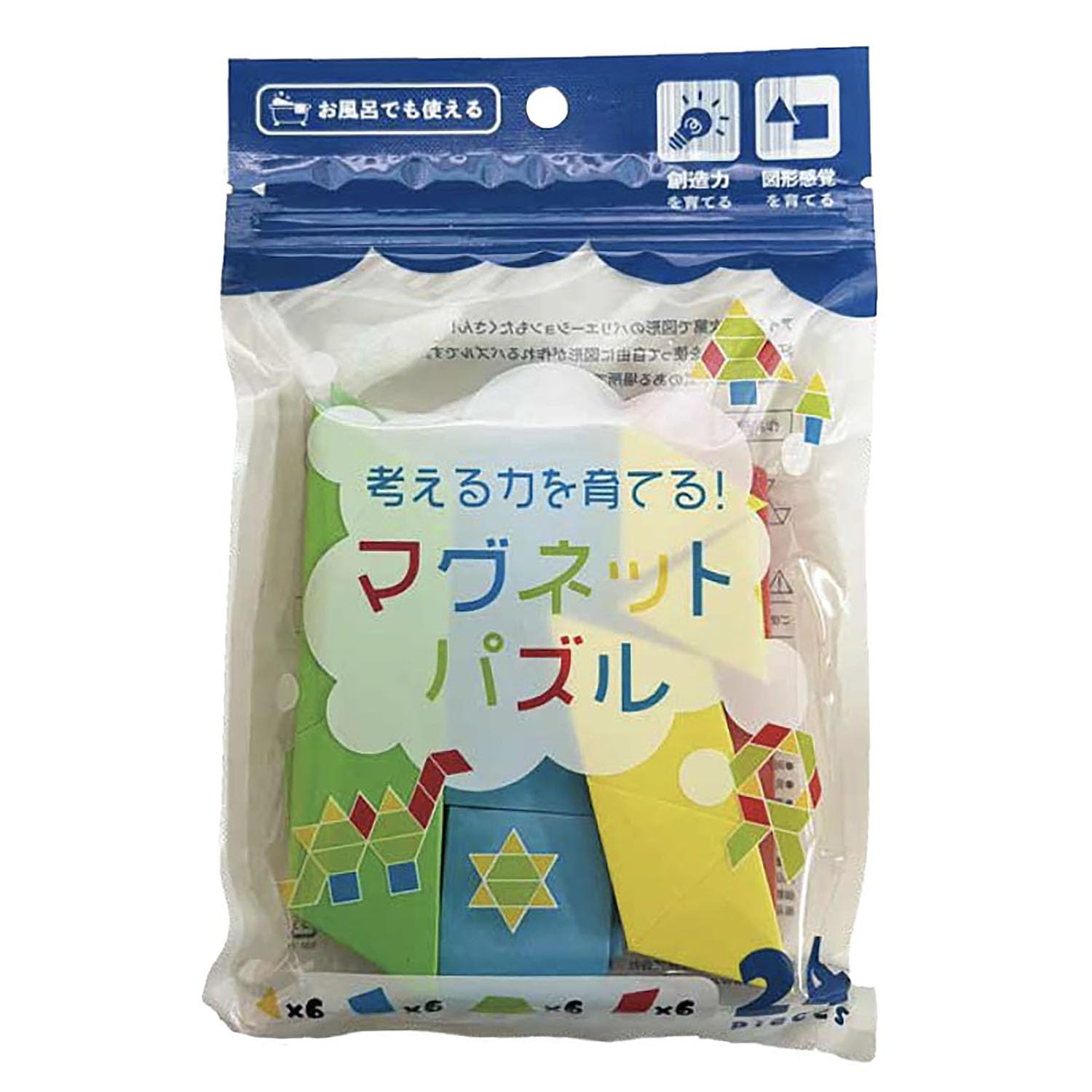 Amazon | ナカトシ産業 EVAマグネットパズルセット 24個入 x 10