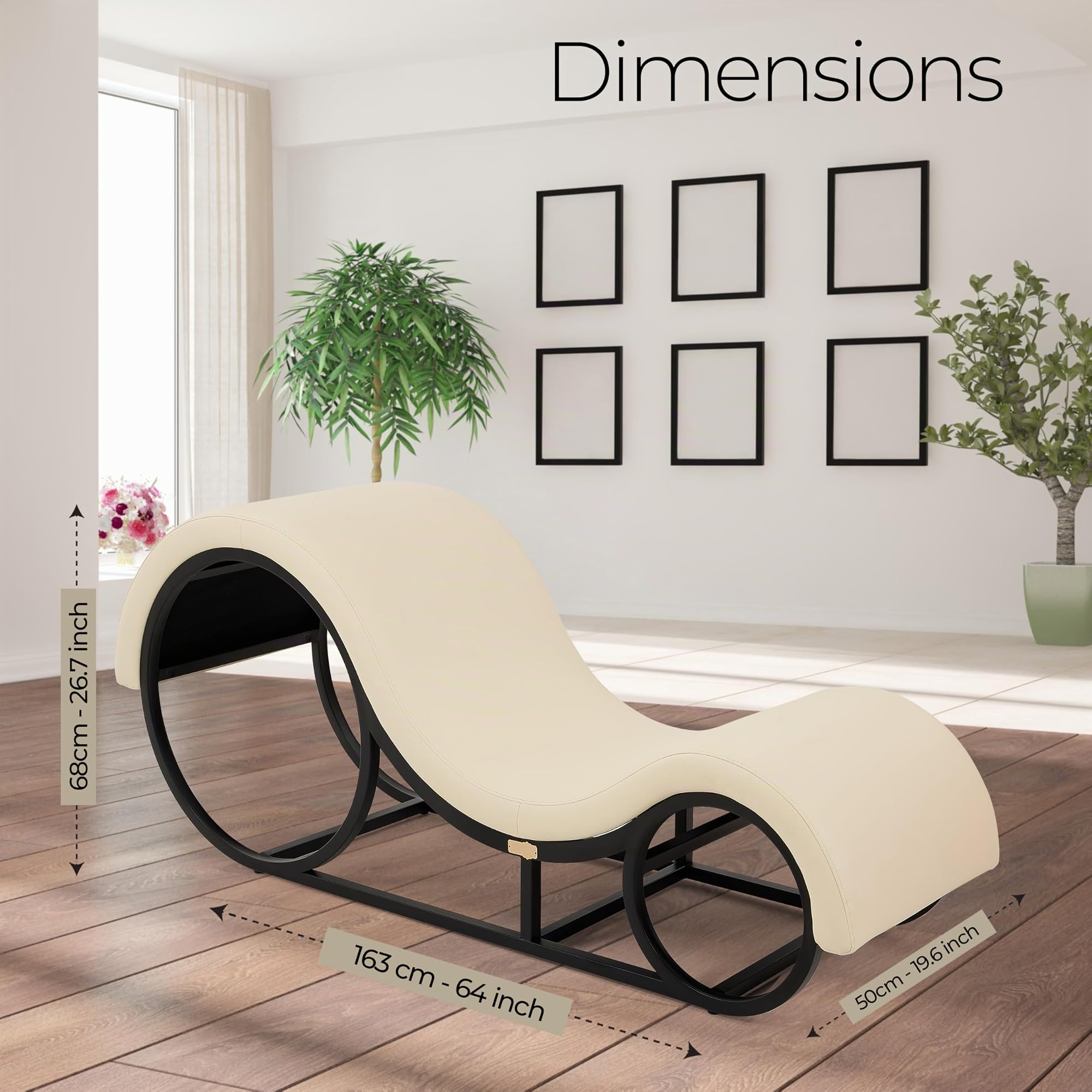 Méridienne Fauteuil Tantrique Lit Canapé Relax Yoga Sexe Oreiller Coussin Lombaire Position Jouet Sexuelle Adulte Couple Multifonctionnel Chaise en PU Cuir avec Cadre en métal Largeur 50 cm