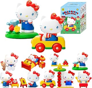 TOP TOY ハローキティ(Hello Kitty) キャラクターズ「クラシックコレクション」シリーズ【1ピース】ガチャガチャ ブラインドボックス | フィギュア ソフビ PVC プラモデル プレミアム おもちゃ 誕生日 プレゼント サンリオ Sanrio ハローキテ マスコッ キティちゃん キャラクターコレクター向け