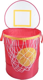 RedmonUSA Bongo Buddy-Basketball pop up hampers, Red, 6085RD
