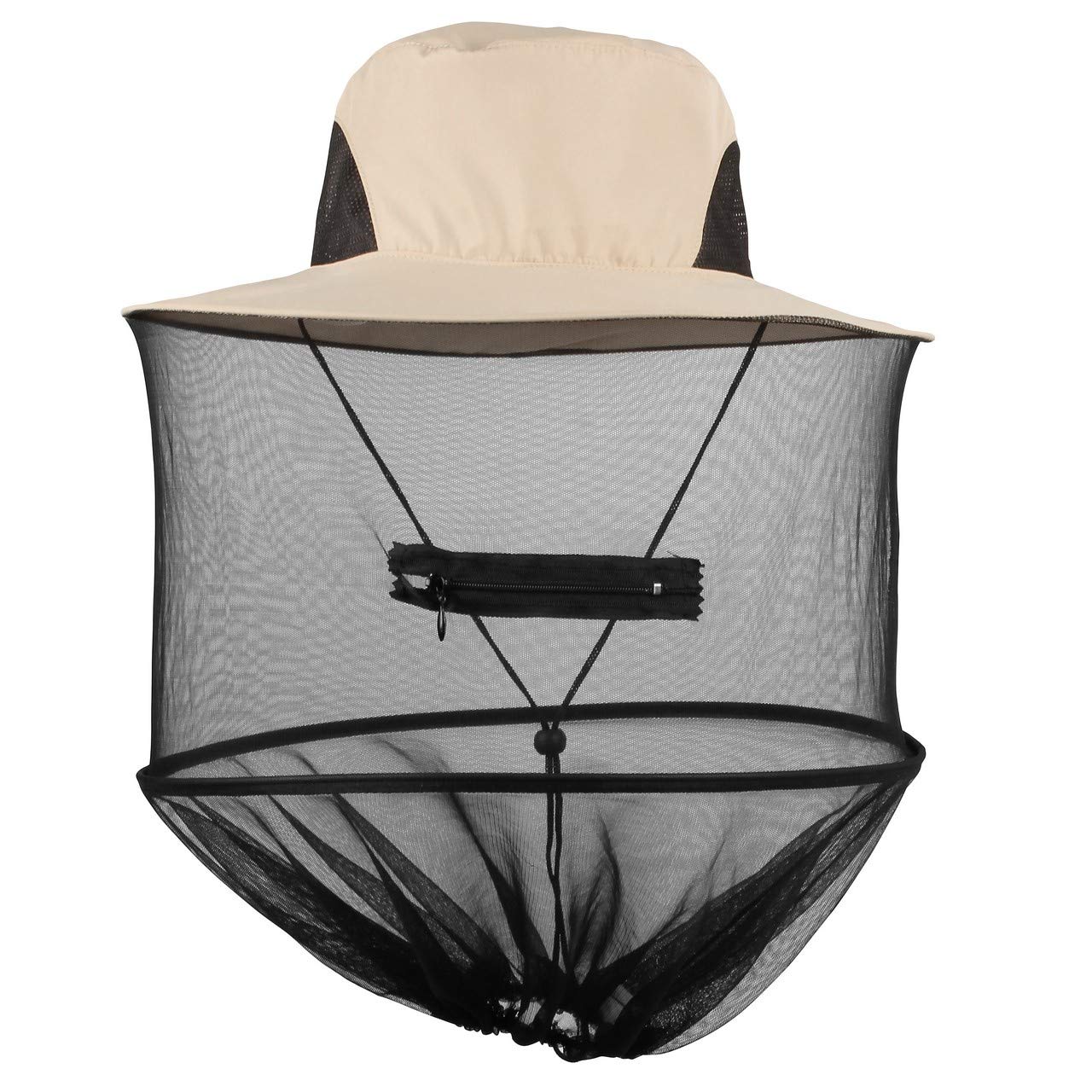 CozyCabin Mosquito Head Net Hat with Removable Mesh Hidden Netting, Design for Outdoor Fishing Gardening