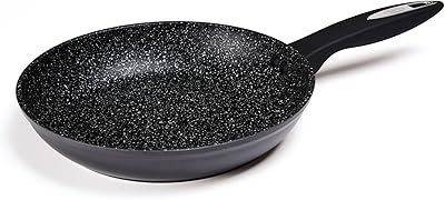 Zyliss Frigideira antiaderente Ultimate – Frigideira de cerâmica – Frigideira antiaderente e indução – Panela de cozinha segura para lava-louças e utensílios de metal – 24 cm  