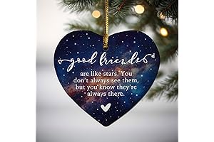 Good Friends Are Like Stars Christmas Ornament