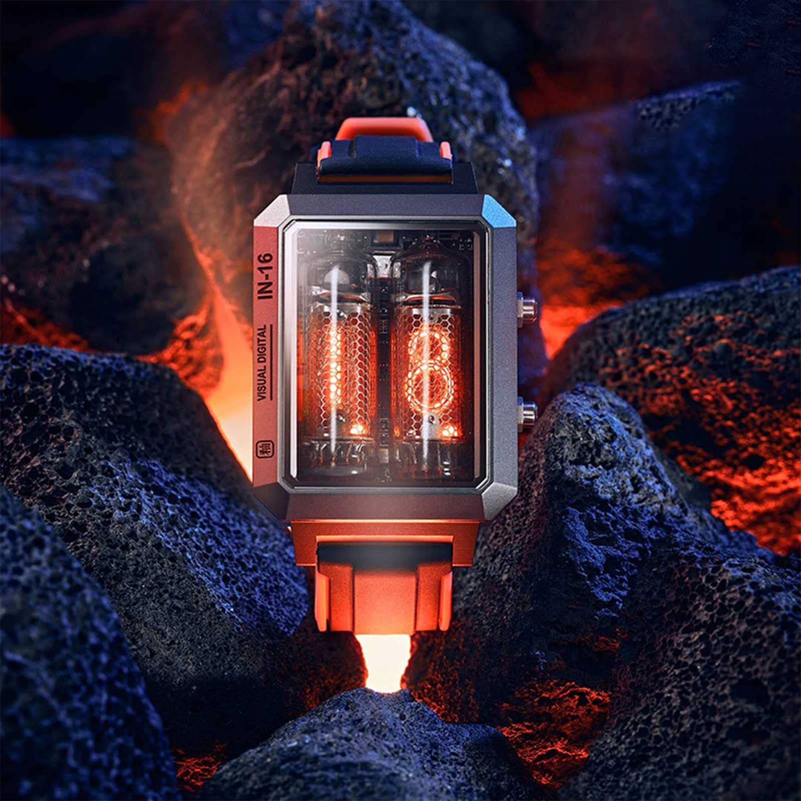 ツ*サ様 ニキシー管時計 Mini レトロ デジタル ニキシー管 時計 ZM1020 Z560M ニキシー管