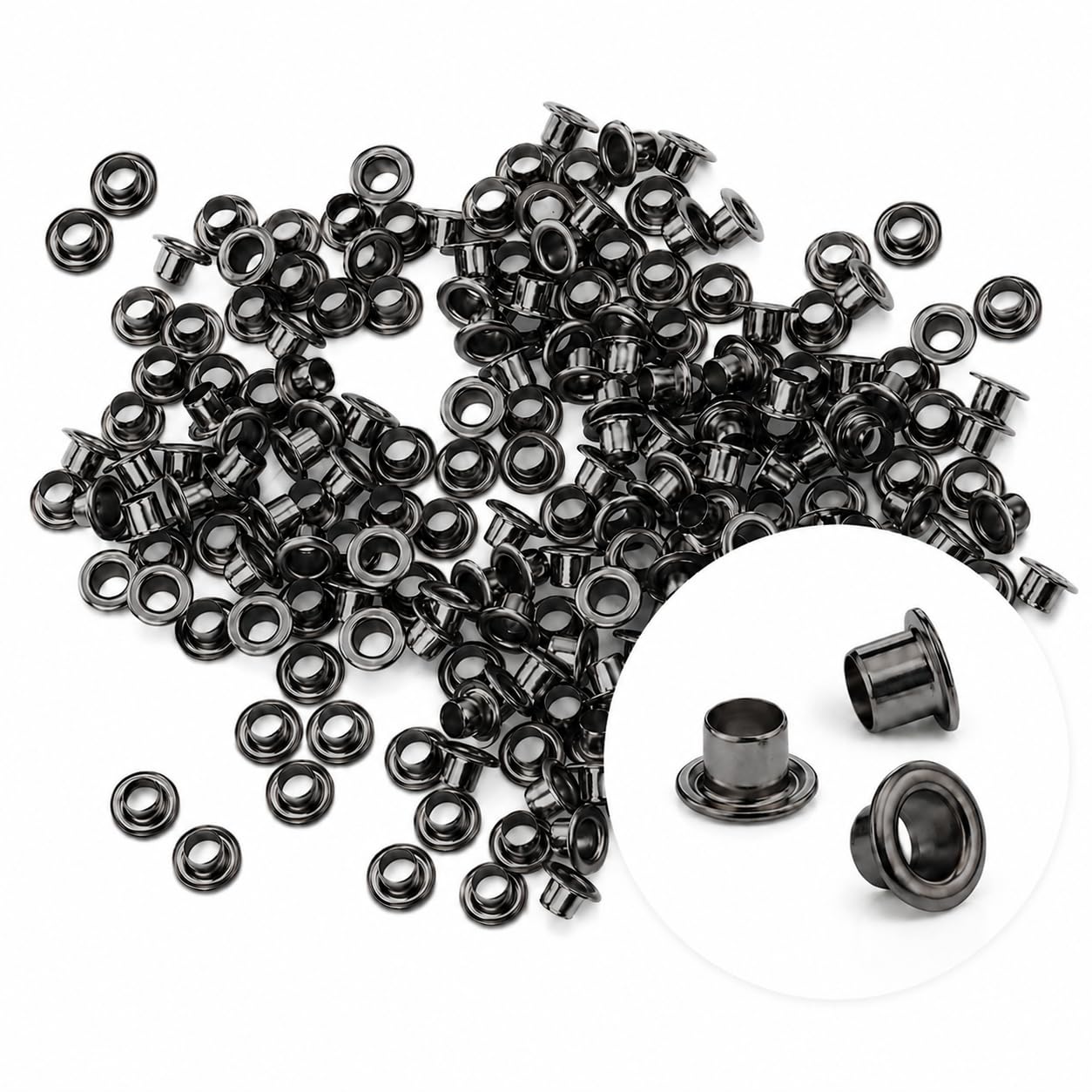 Amazon.com: CRAFTMEMORE 2MM Hole 200PCS Tiny Eyelets Self Backing