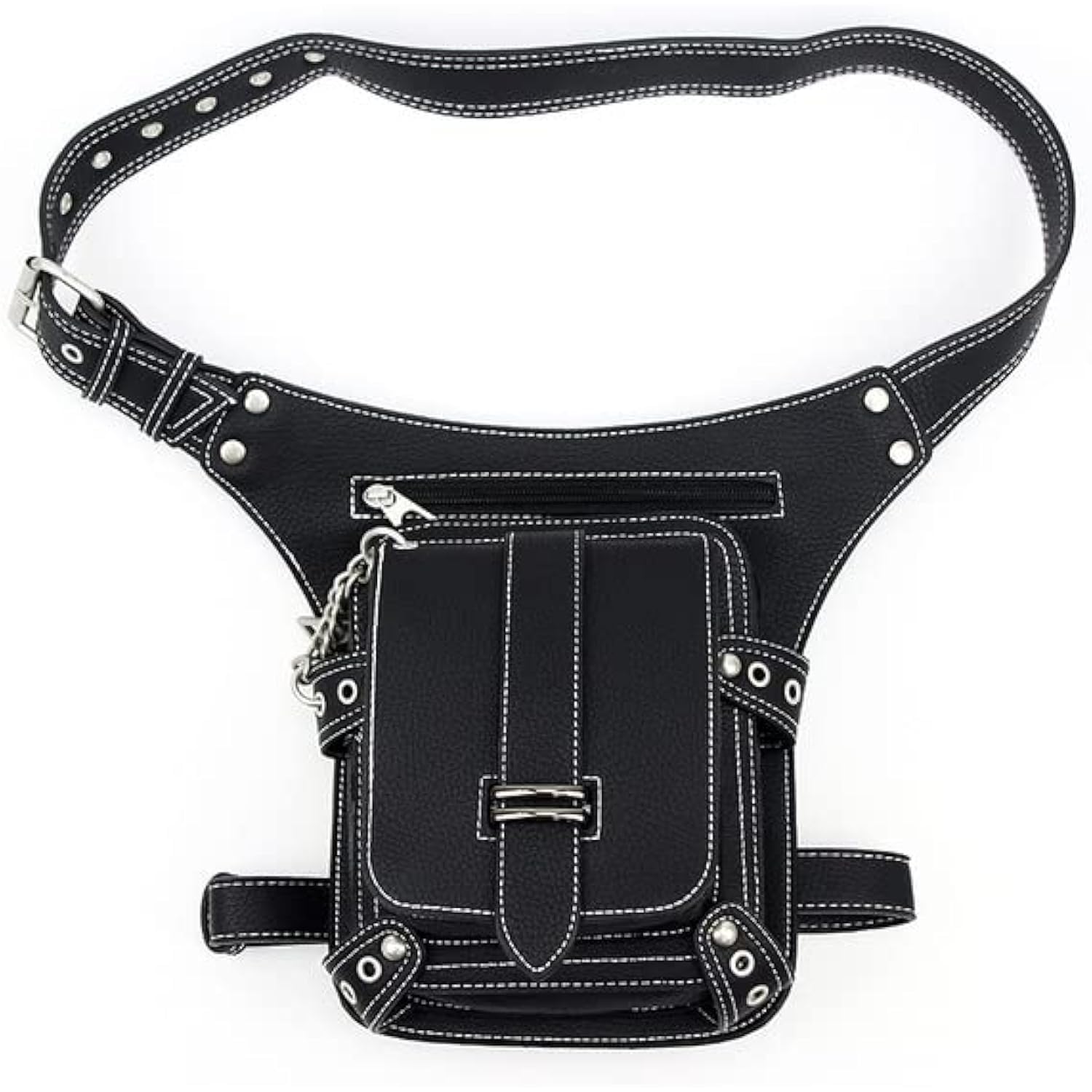 Pernera Moto Bolsa for Pierna, for Muslo, Riñonera for Mujer, Cartuchera for Motocicleta, Cinturón for Cadera, Funda De Cuero for Hombre, Cruzada