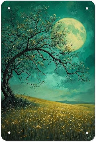 Miniatura 13 de Horse Galloping through Ocean Waves Metal Tin Sign Wall Decor Retro Sign for Home Living Room Bedroom Coffee Wall Decor Halloween Christmas Gifts