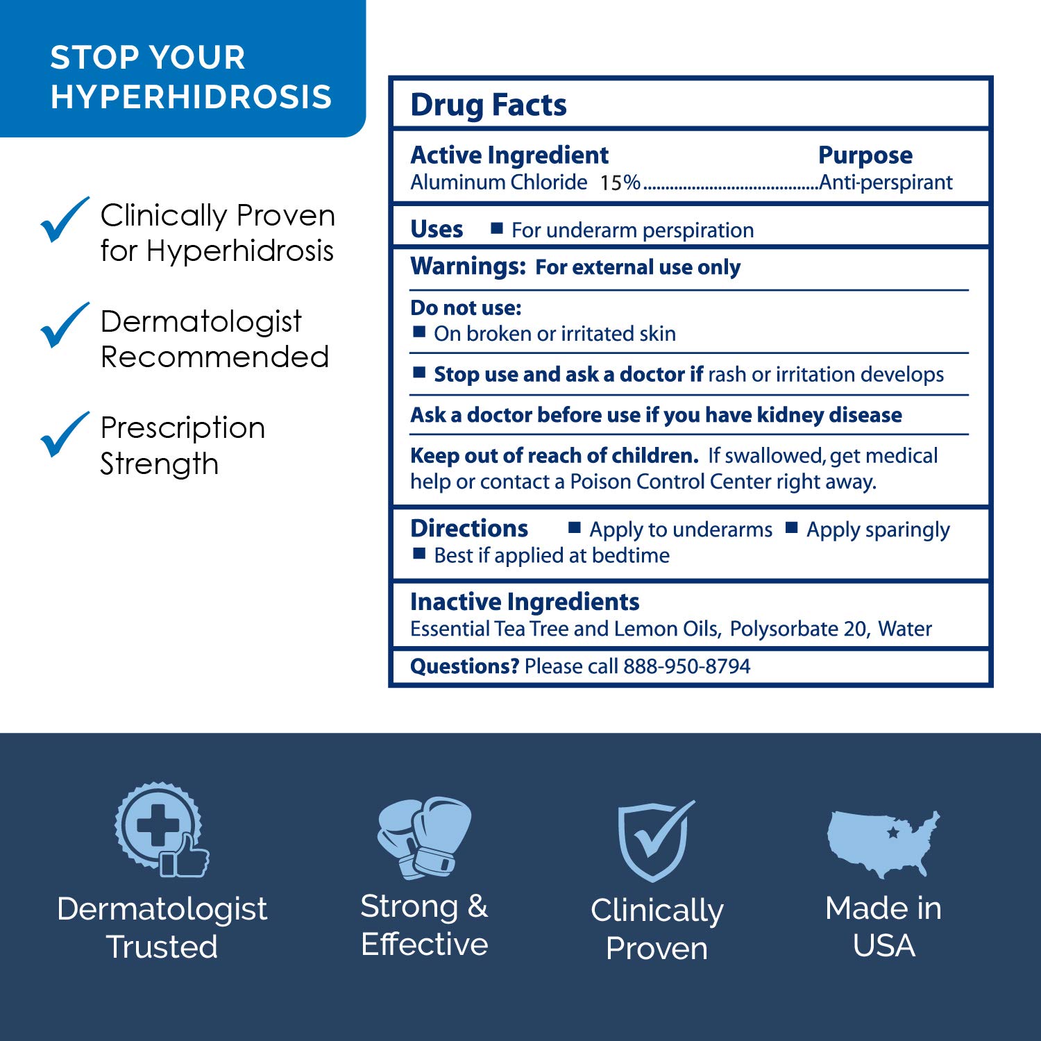 Maxim (4-Pack) Antiperspirant Towelette for Women and Men | Treatment for Hyperhidrosis and Excessive Sweating : Beauty & Personal Care