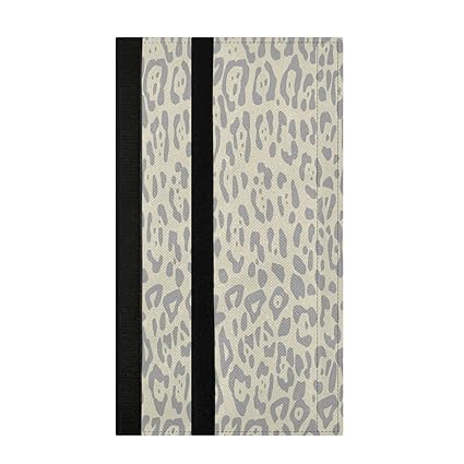 Leopard Fur 2 Pcs Refrigerator Door Handle Covers Animal Print Dishwashers Grill Microwave Cabinet Door Cloth Protect Kitchen Appliance Clean
