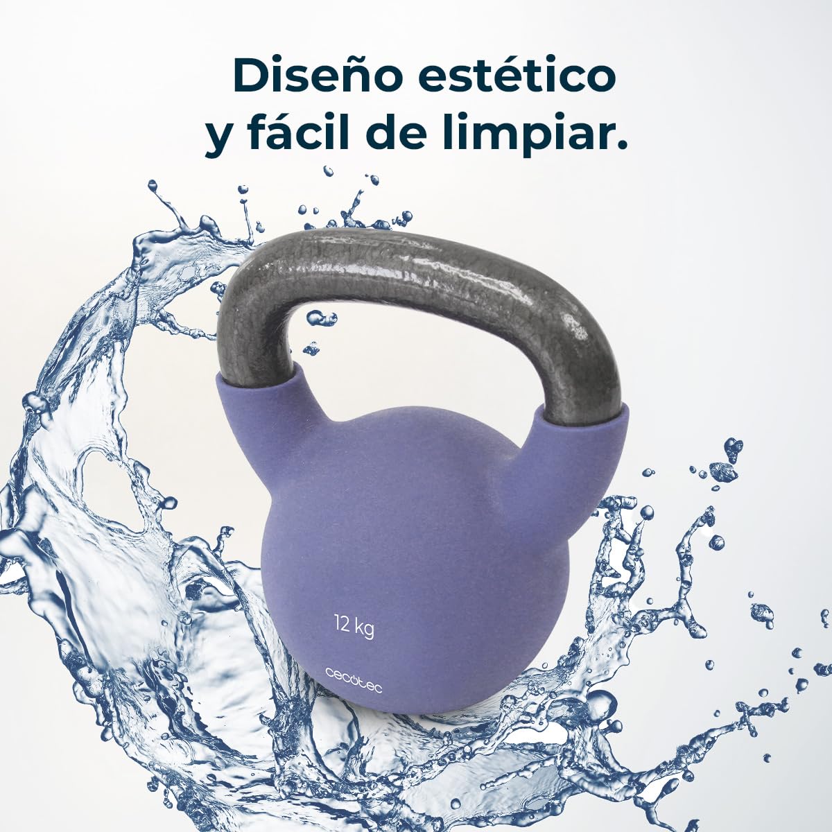 Cecotec Haltère Russe de 8 kg Drumfit KettleBell