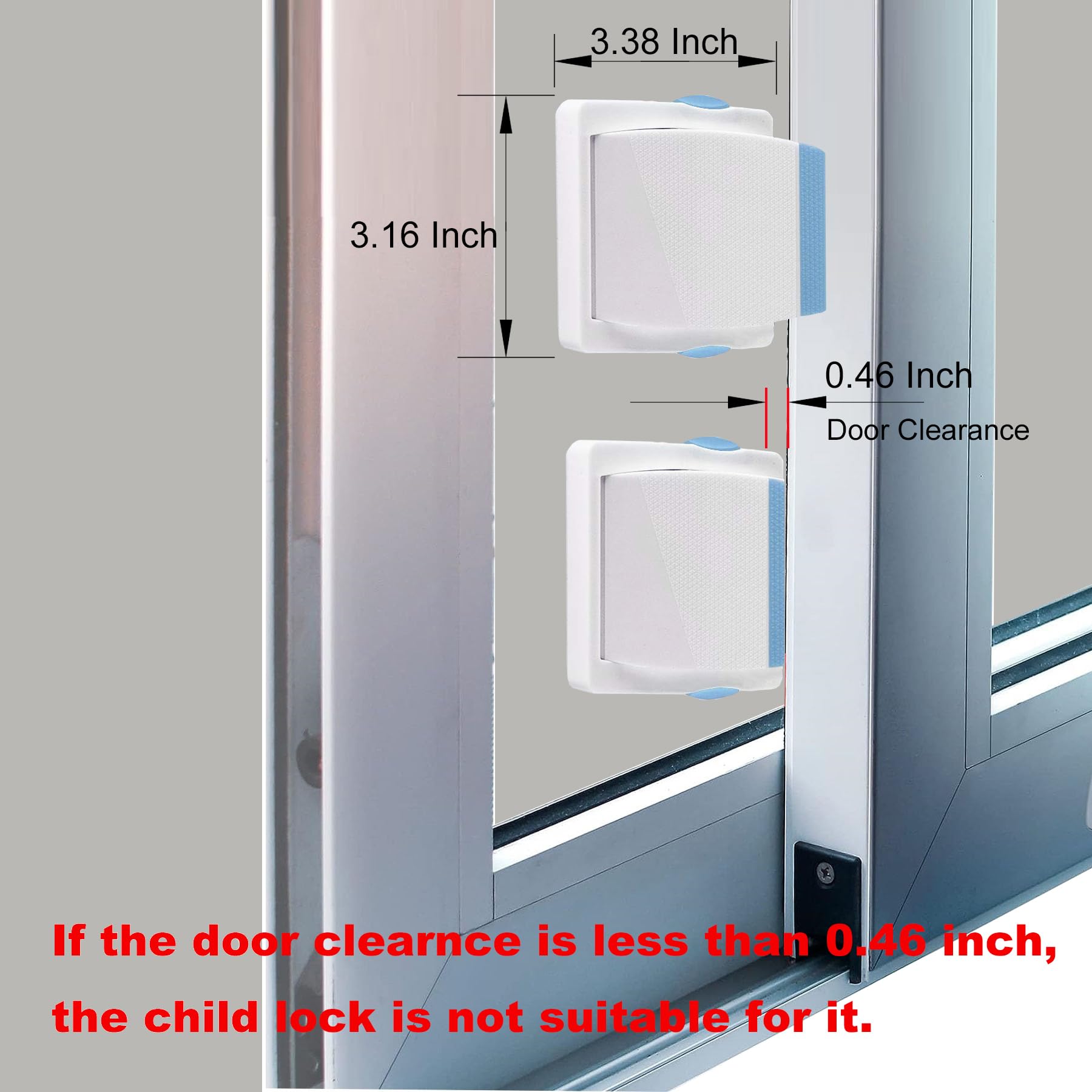 Niño seguridad cerraduras Â © - Pack de 6 Longitud ajustable versátil Gabinete Cerraduras. Bebé Seguridad Cerraduras se puede utilizar como armario, cajón Lock, en armarios, refrigeradores, aparatos, asientos de inodoros, etc. Esencial bebé Proofing herra