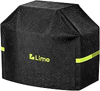 COMFYLIME Lime Grill Cover 58 Inch Heavy Duty Waterproof UV Fade Tear Resistant for Weber Genesis Charbroil Nexgrill