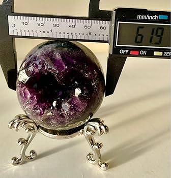 Amazon.co.jp: アメジスト 開口笑 家庭円満 クリスタルスフィア