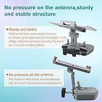 Vista 4 de Soporte para tablet RC N3/N2/N1/N1C 4.7-13 pulgadas para DJI Air 3S 2S, Mavic Air 2 3, Mini 4K 5 2 3 4 Pro, 2 SE, Neo, Flip, Mavic 3 Classic Drone