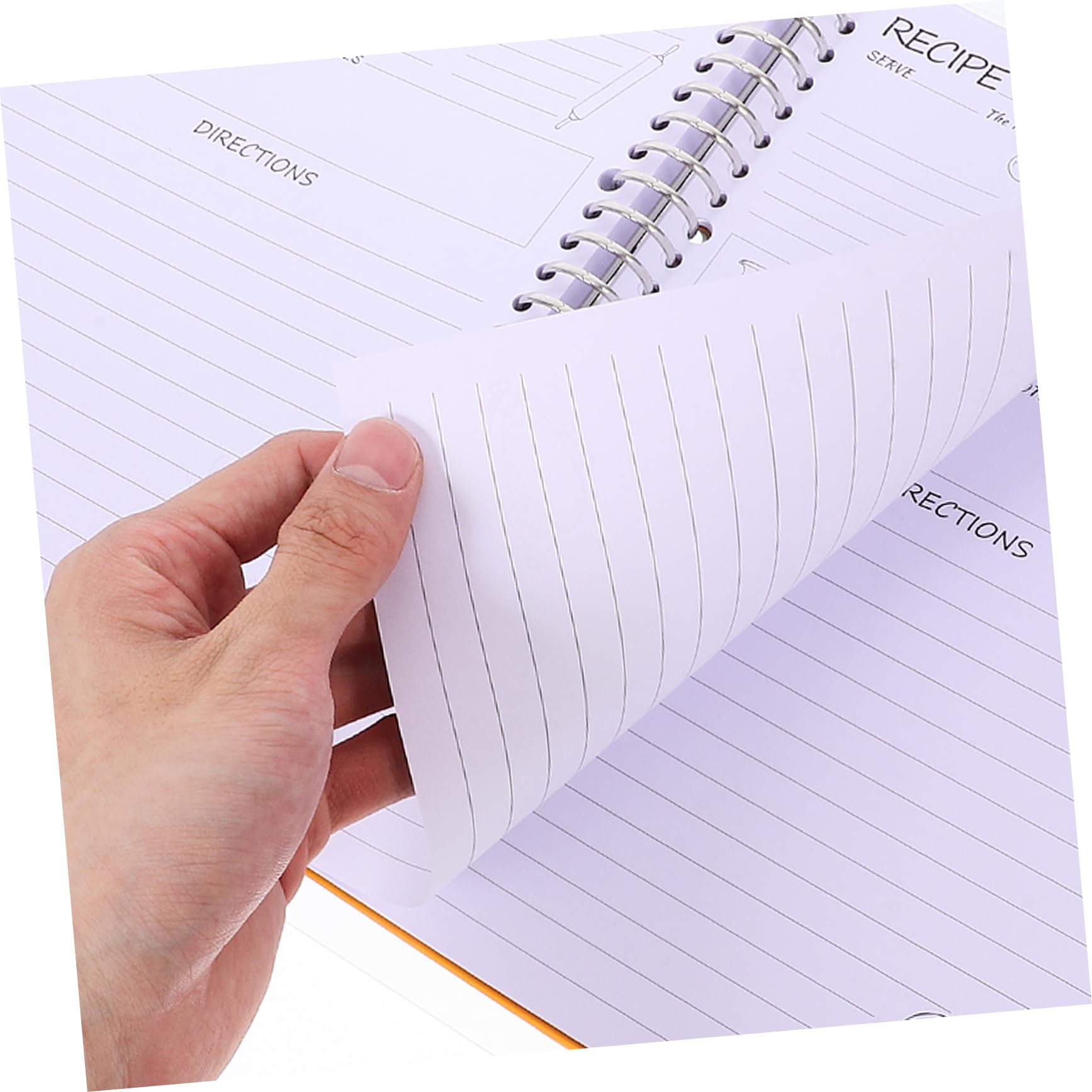 Raccoglitore Per Ricette Elegante Quaderno Per Pianificare Ricette Da Cucina Carta Da Scrivere Liscia