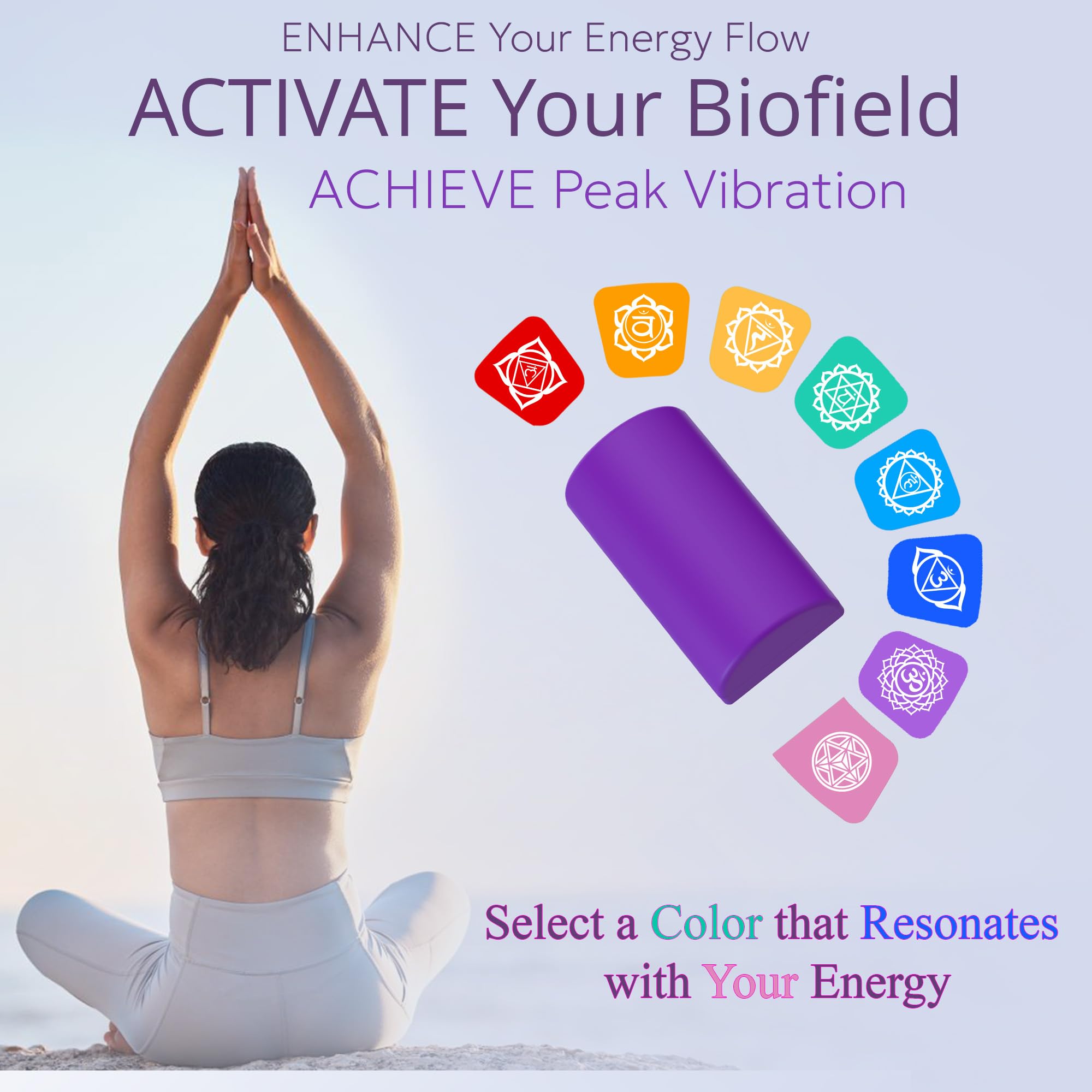 Tuning Fork Activator - Tuning Fork Activation Tools for Sound Healing - Maximum Vibration, Extended Resonance, Low Noise - Purple