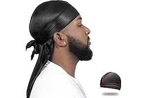 Silky Durags for Men: Elevate Your Wave Game with Satin Dorags for 360 Waves