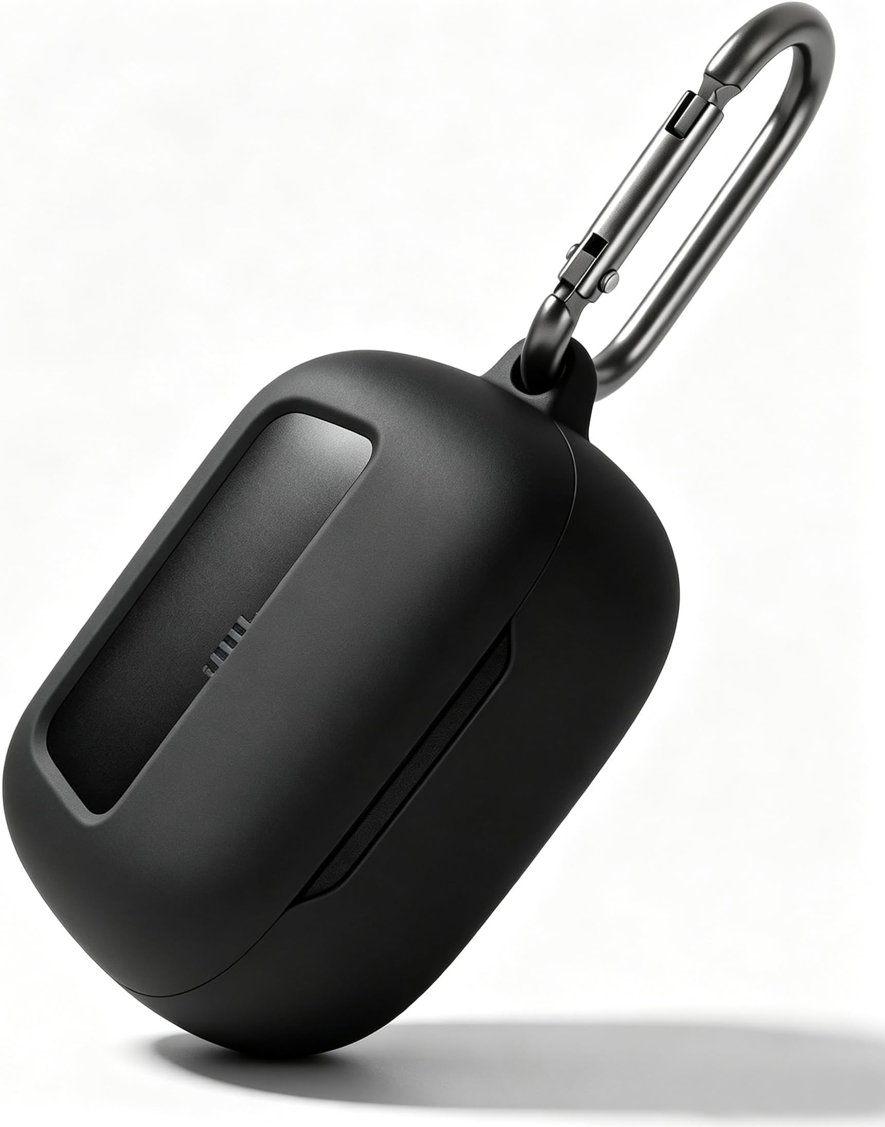 Geiomoo Silicone Case for JBL Live Beam 3, Buds 3, Flex 3, Protective Cover with Carabiner (Black)