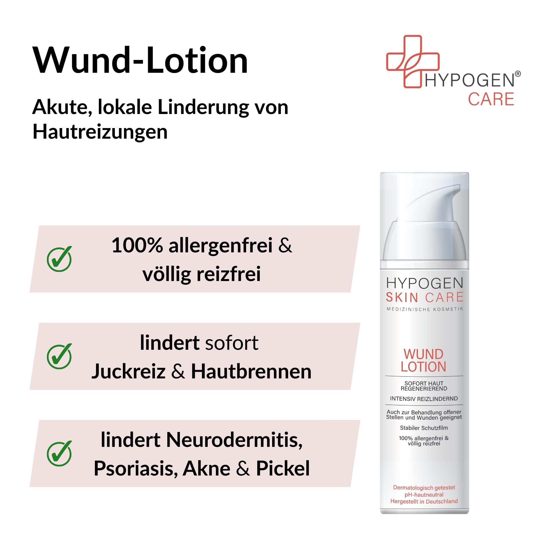 Erfolgsquote > 75% I Anti Akne-Set Rücken & Dekolleté I Klinisch bestätigt I Medizinische Kosmetik von HYPOGEN CARE