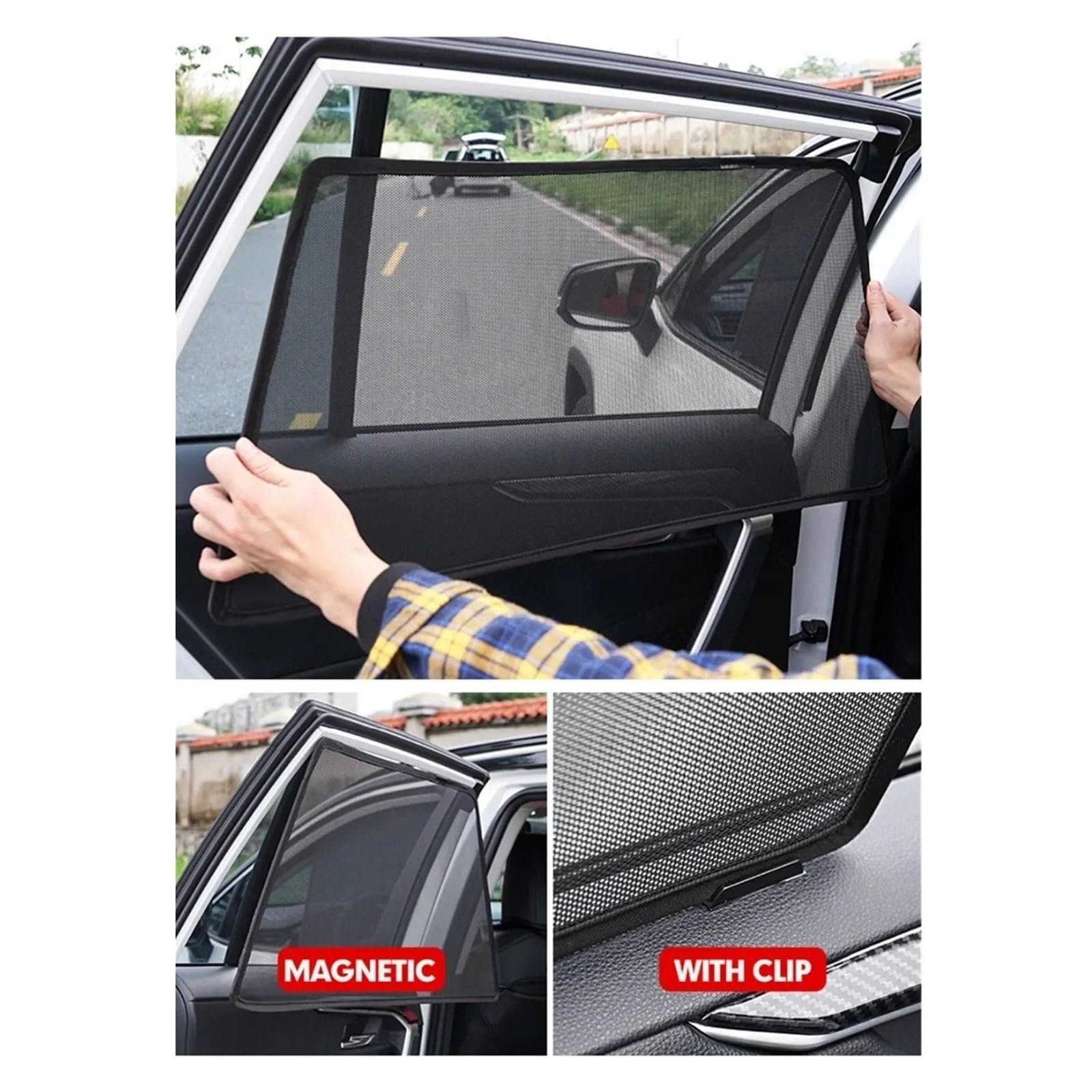 Coprisole Auto Contro Per Lexus NX AZ20 2022 2023 NX350H 450H 2nd Gen Magnetica Tenda Finestra Automobile Maglia Parasole Parabrezza Anteriore Sole Parasole Finestrini Auto(BACK WINDOW)