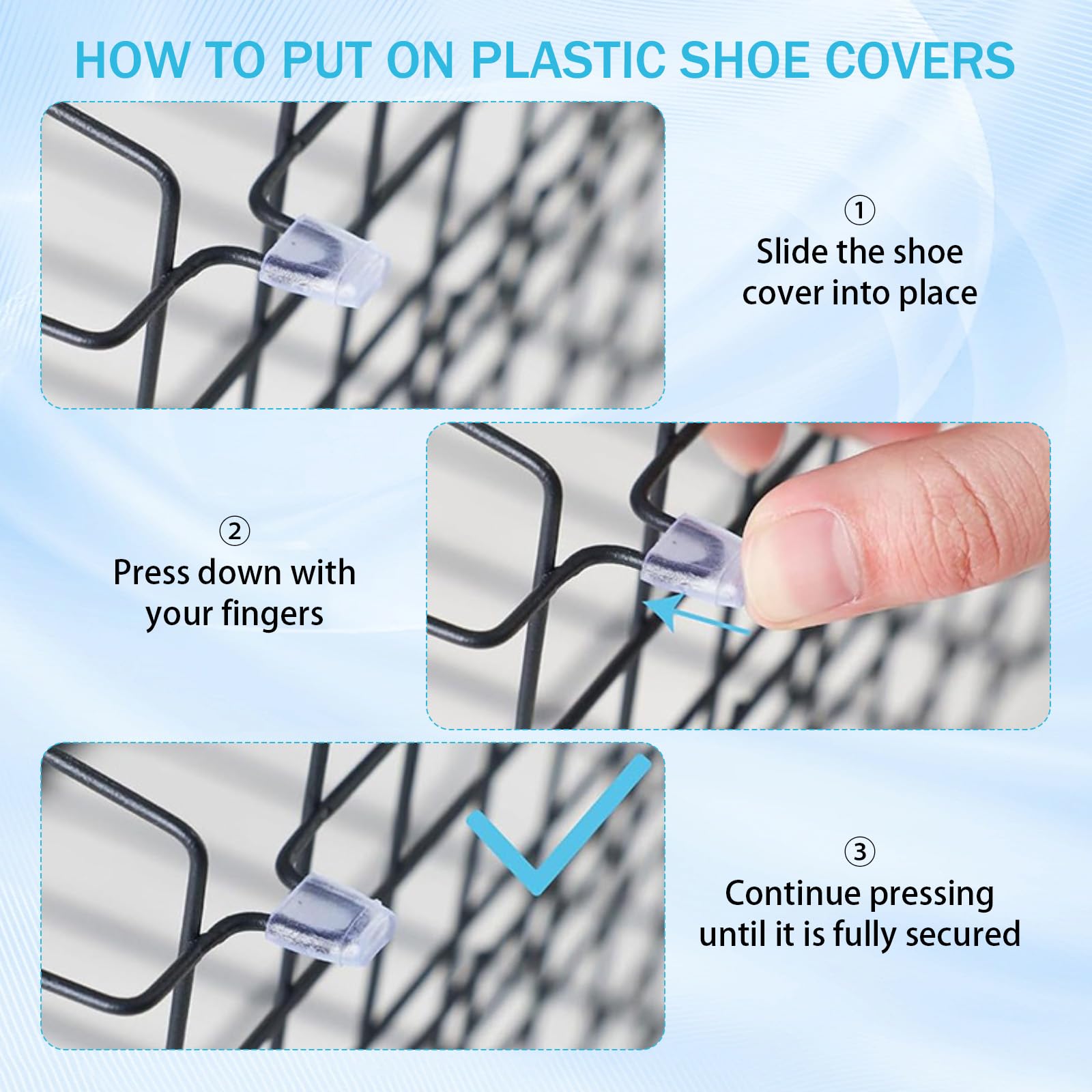 Panier Congélateur Coffre Empilable 4 Pièces, Bac de Rangement Congélateur Extensible avec Poignée, Organiseur Métal pour les congélateurs coffres de 5 à 9 pieds cubes, Accès Facile