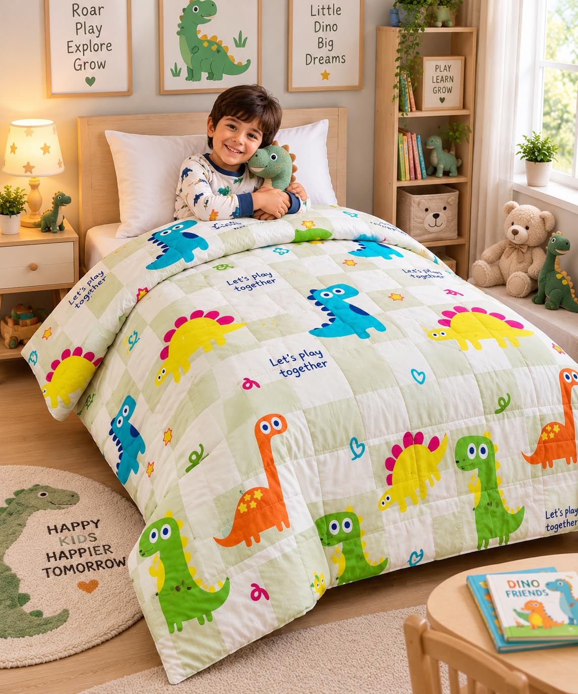 Kids Comforter Blanket - Super Soft & Reversible -3