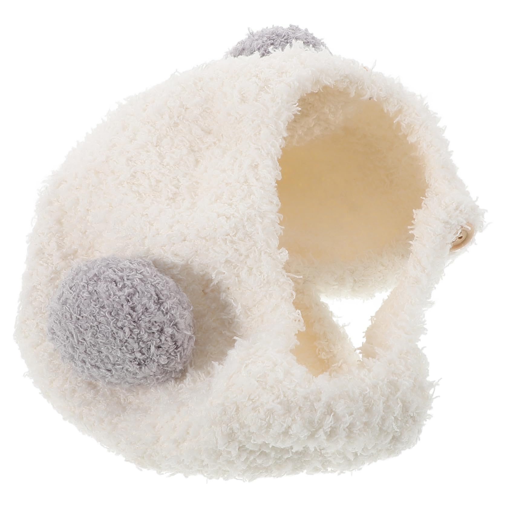 Gorro para bebés HHRFCS con protección de oídos para evitar frío y viento 8